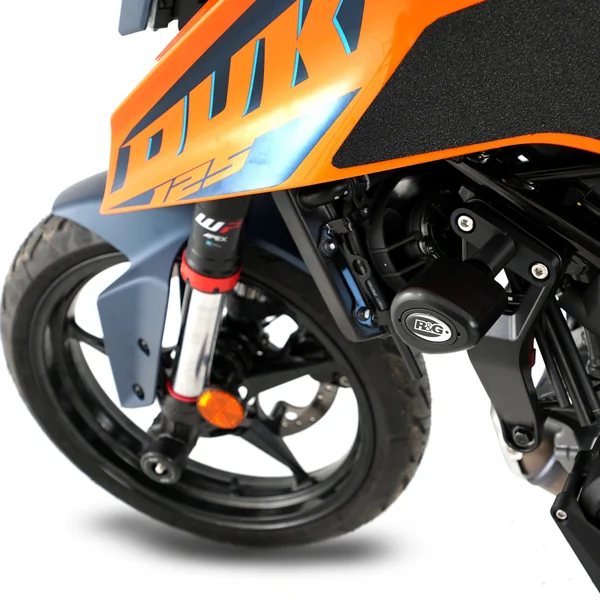 R&G Crash Protectors- Aero Style for KTM 125/250/390 ’24-,Husqvarna Vitpilen 401 ’24-