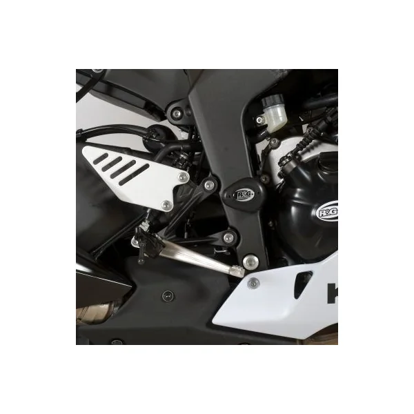 R&G Crash Protectors (Lower) – Aero Style for Kawasaki ZX6R 636 (’13-) (White) - Image 4