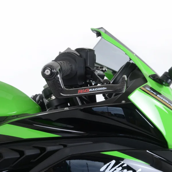 R&G Factory Carbon Lever Defender for Kawasaki Z400/ Z250 ’19- & other Ninja models - Image 2