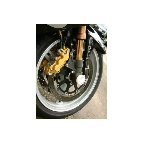 R&G Fork Protectors for Suzuki GSX1300R, TL1000R, GSX-R750, GSX-R1000, GSX-R750, GSX-R600 (White) - Image 2