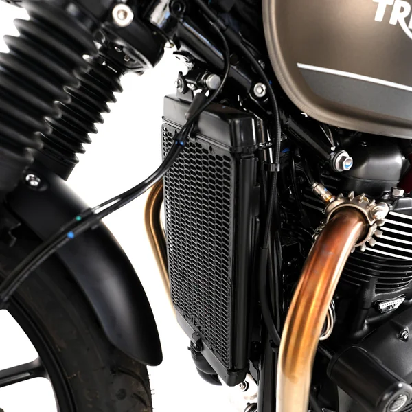 R&G PRO Radiator Guard for Triumph Thruxton 1200, Street Cup, Bonneville, Street Twin, & Speed Twin models - Image 2