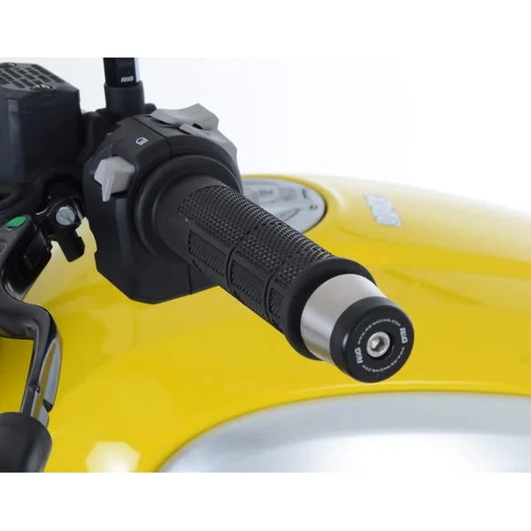 R&G Racing Bar End Sliders for Ducati Scrambler 1100 and KTM 690 SMCR