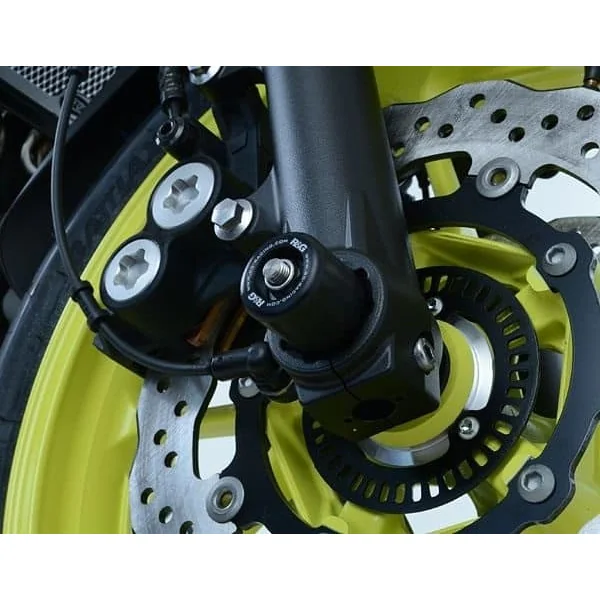 R&G Racing Front Axle Sliders for Yamaha MT-07 (FZ-07) ’18-’19 | Black