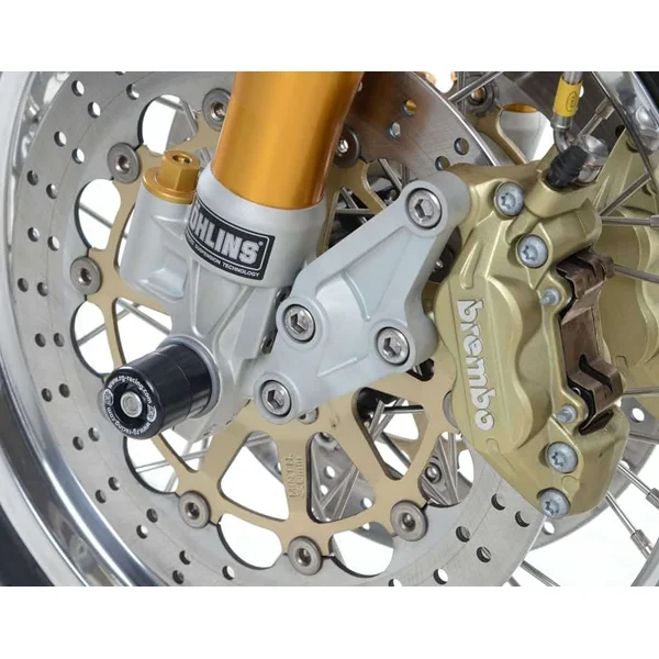 R&G Racing Front Axle Sliders Fork Protectors for Norton Commando 961 Sport - Image 5