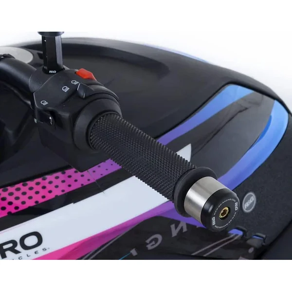 R&G Racing Motorcycle Handlebar Accessories – Bar End Sliders for Zero DSR & FX