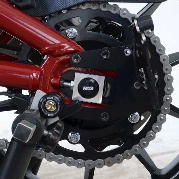 R&G Racing Spindle Blanking Plate Kit for Indian FTR1200(S) ’19- (LHS only) |Black