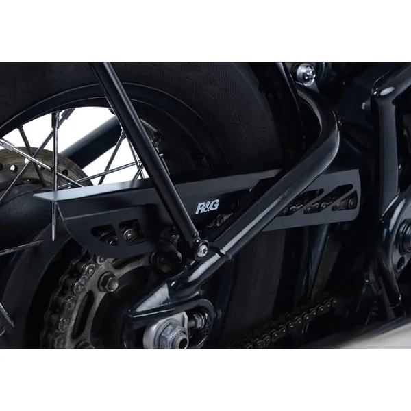 R&G Racing Stainless Steel Chain Guard for Triumph Bonneville Bobber