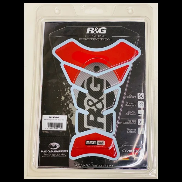 R&G Racing Tank Pad | Ducati Red