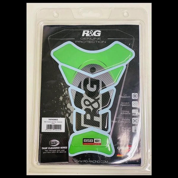 R&G Racing Tank Pad | Kawasaki Green