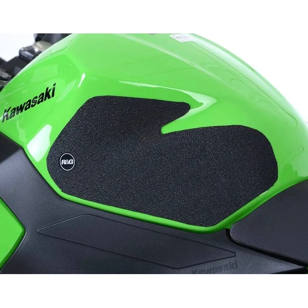 R&G Racing Tank Traction Grips Kawasaki Ninja 400 ’18-’19 | Black or Clear - Image 2