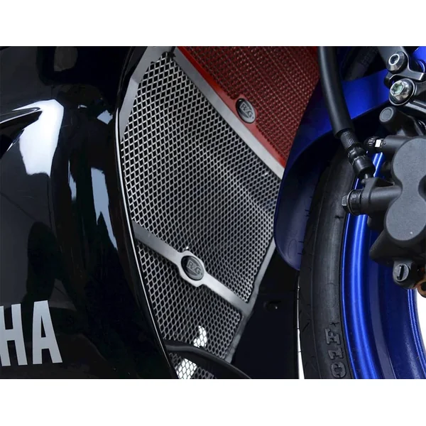 R&G Racing Yamaha Motorcycle Accessories – Downpipe Grill for YZF-R3 ’19