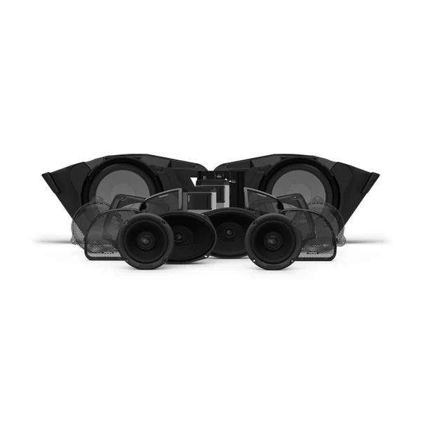 Rockford Fosgate Gen-3 Stage-5 Speaker & Amp Kit for 2014-Up Harley Road Glide/Street Glide