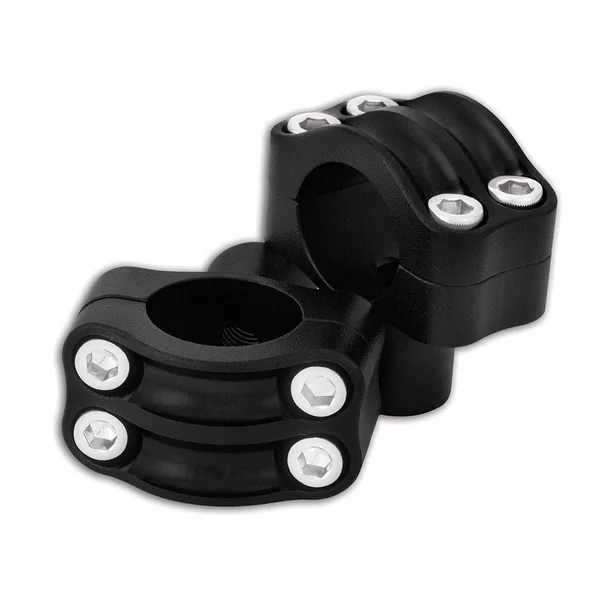 Roland Sands 4-Bolt Nostalgia Risers - Black Ops