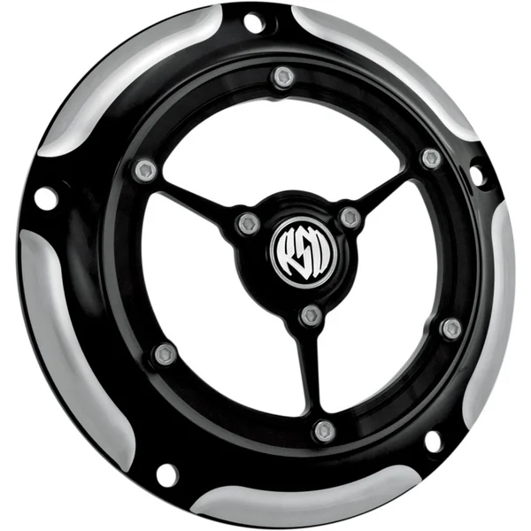 Roland Sands Clarity Derby Cover for 1999-2018 Harley Big Twin - Contrast Cut