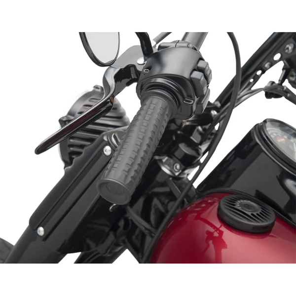 Roland Sands Traction Grips for Harley Dual Cable - Black Ops - Image 3