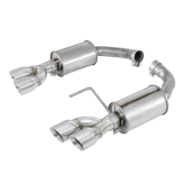 Roush Axle-Back Exhaust w/ Quad Polished Tips2018-2026 Ford Mustang GT w/ Non-Active Exhaust - Image 2