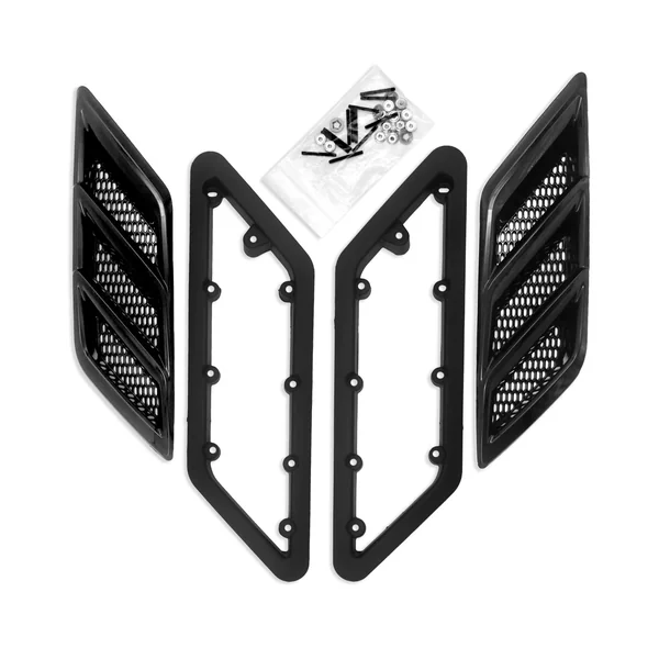 Roush Fender Vent Heat Extractor, Gloss Black2015-2023 Ford Mustang