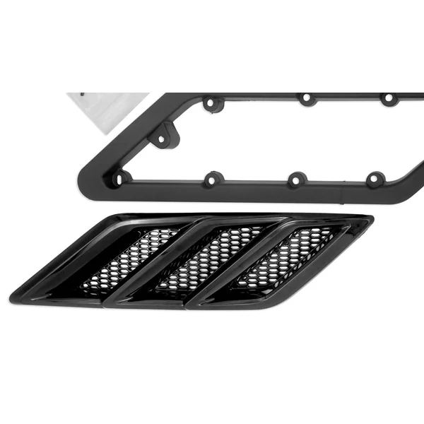 Roush Fender Vent Heat Extractor, Gloss Black2015-2023 Ford Mustang - Image 4