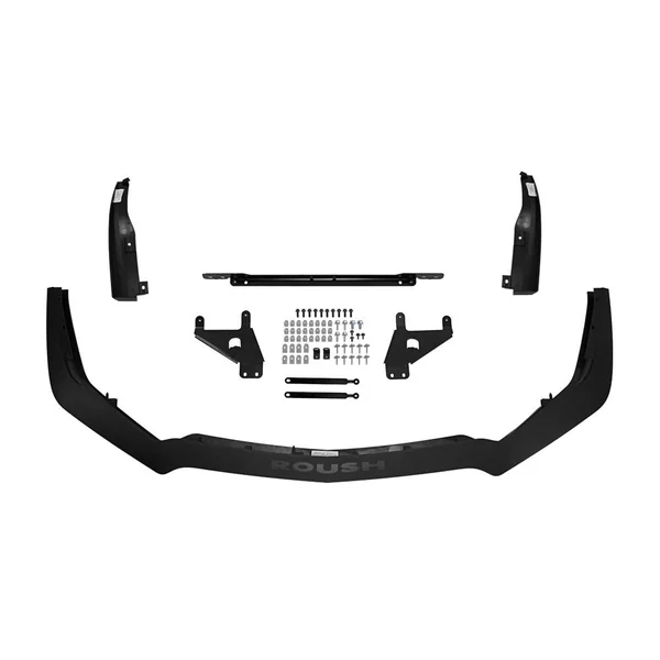 Roush Front Splitter and Wheel Shroud Aero Kit, 3-Piece2018-2023 Ford Mustang