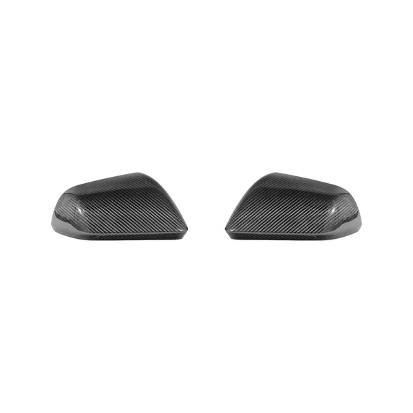 S550 Mustang Factory Style Mirror Covers, Carbon Fiber2015-2023 Ford Mustang w/o Blind Spot Mirror - Image 2