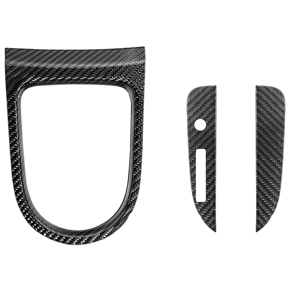 S550 Mustang Gear Shift Panel Cover, Carbon Fiber2015-2023 Automatic Ford Mustang - Image 3