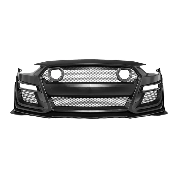 S550 Mustang GT500-Style Front Bumper Conversion Kit w/ LED Grille Kit2018-2023 Ford Mustang - Image 2