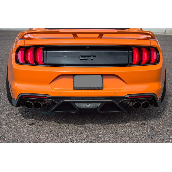 S550 Mustang GT500-Style Quad Tip Rear Bumper Diffuser Conversion Kit2018-2023 Ford Mustang