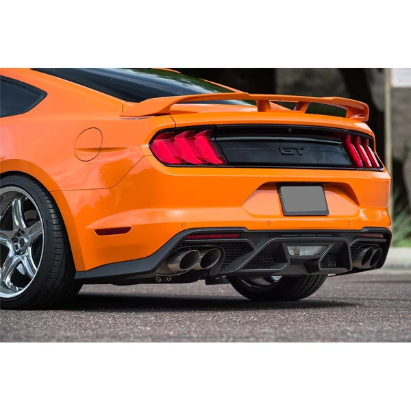 S550 Mustang GT500-Style Quad Tip Rear Bumper Diffuser Conversion Kit2018-2023 Ford Mustang - Image 3