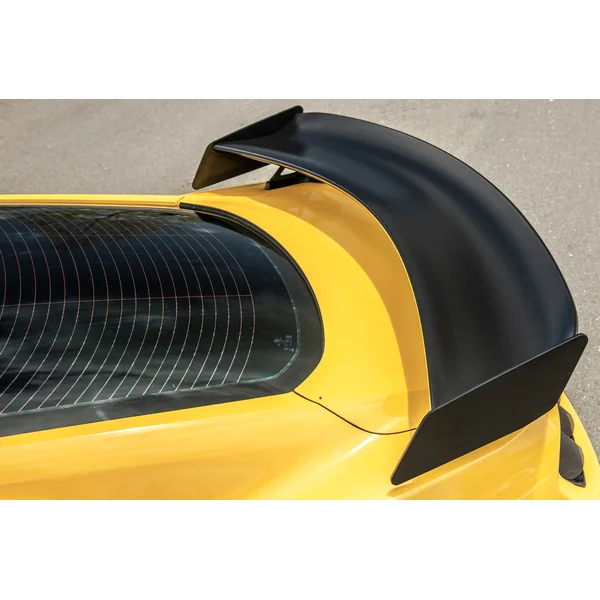 S550 Mustang GT500-Style Track Package Rear High Wing Spoiler, Gloss Black2015-2023 Ford Mustang