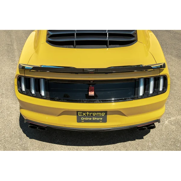 S550 Mustang GT500-Style Track Package Rear Wickerbill Spoiler, Unpainted2015-2023 Ford Mustang - Image 3