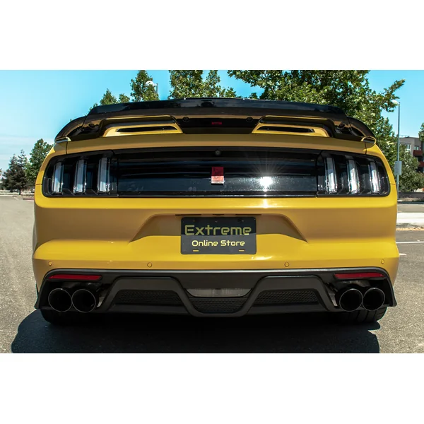 S550 Mustang GT500-Style Track Package Rear Wickerbill Spoiler, Unpainted2015-2023 Ford Mustang - Image 5