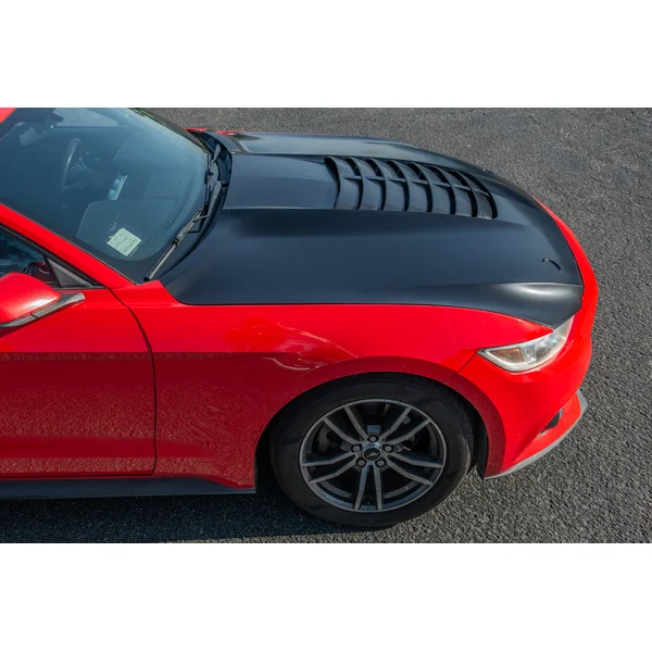 S550 Mustang GT500-Style Vented Hood2015-2017 Ford Mustang - Image 4