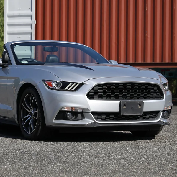 S550 Mustang HID Projector Headlights w/ Switchback Sequential LED Strip Turn Signals, Matte Black Housing2015-2022 Ford Mustang w/ HID Headlights - Image 4