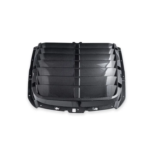 S550 Mustang Hood Vent Cover, Carbon Fiber2020-2022 Ford Mustang GT500 - Image 2