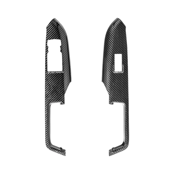 S550 Mustang Side Door Panel Cover, Carbon Fiber2015-2023 Ford Mustang - Image 2