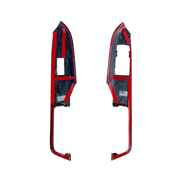 S550 Mustang Side Door Panel Cover, Carbon Fiber2015-2023 Ford Mustang - Image 4