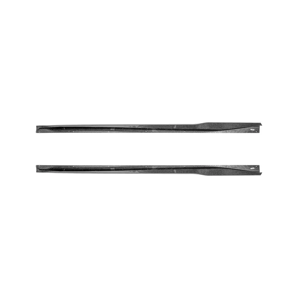 S650 Mustang Add-On Side Skirt Extensions, Carbon Fiber2024-2026 Ford Mustang - Image 2