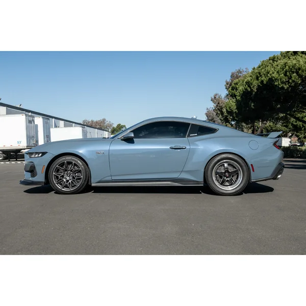 S650 Mustang Front & Rear Rock Guards, Hydro-Dipped Carbon Fiber2024-2026 Ford Mustang - Image 3