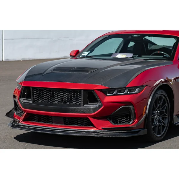 S650 Mustang Front Splitter Canards, Carbon Fiber2024-2026 Ford Mustang GT - Image 3