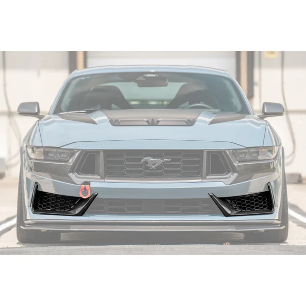 S650 Mustang Lower Bumper Trim, Carbon Fiber2024-2026 Ford Mustang Dark Horse