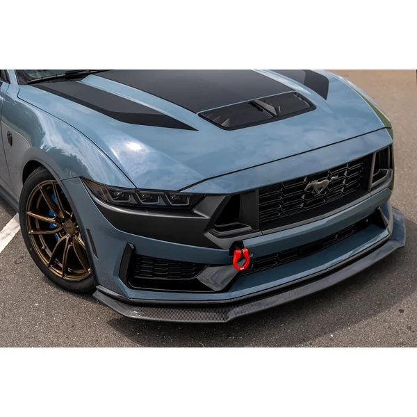 S650 Mustang Performance Package Front Lip Splitter, Carbon Fiber2024-2026 Ford Mustang Dark Horse w/o Handling Package - Image 6