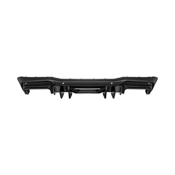 S650 Mustang Performance Package Rear Bumper Diffuser, Matte Black2024-2026 Ford Mustang GT & EcoBoost - Image 2