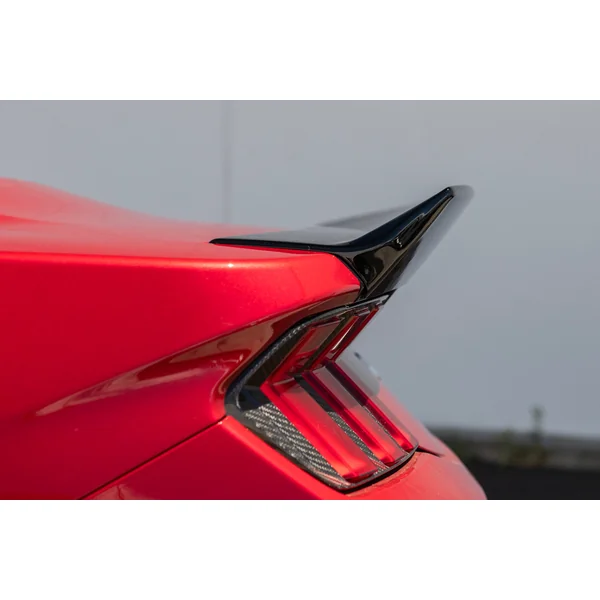 S650 Mustang Rear Ducktail Wing Spoiler, Gloss Black2024-2026 Ford Mustang - Image 5