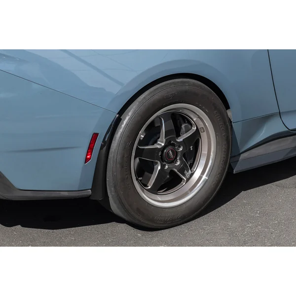 S650 Mustang Rear Rock Guards, Gloss Black2024-2026 Ford Mustang - Image 5