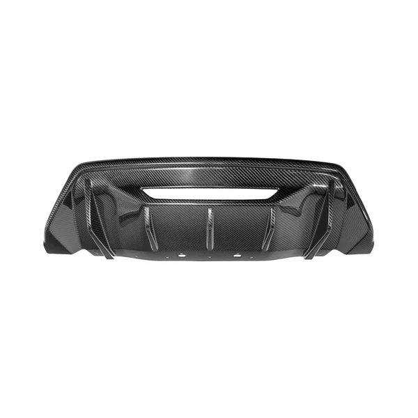 S650 Mustang Track Package Finned Rear Diffuser, Carbon Fiber2024-2026 Ford Mustang GT & EcoBoost - Image 2