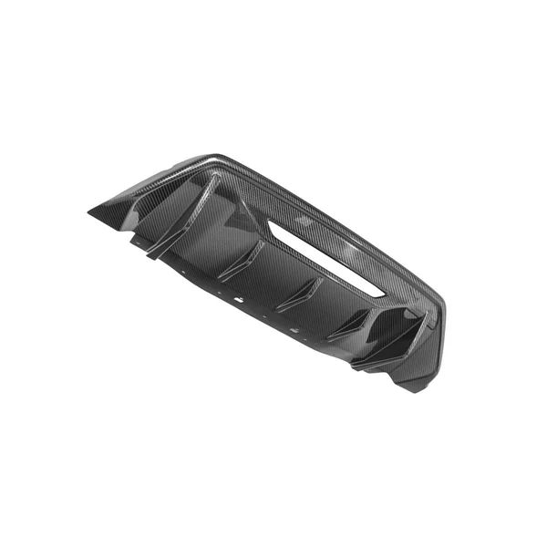 S650 Mustang Track Package Finned Rear Diffuser, Carbon Fiber2024-2026 Ford Mustang GT & EcoBoost - Image 3