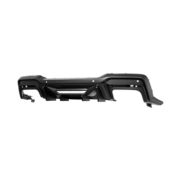 S650 Mustang Track Style Rear Diffuser, Unpainted2024-2026 Ford Mustang GT & EcoBoost w/ Quad Tips - Image 3