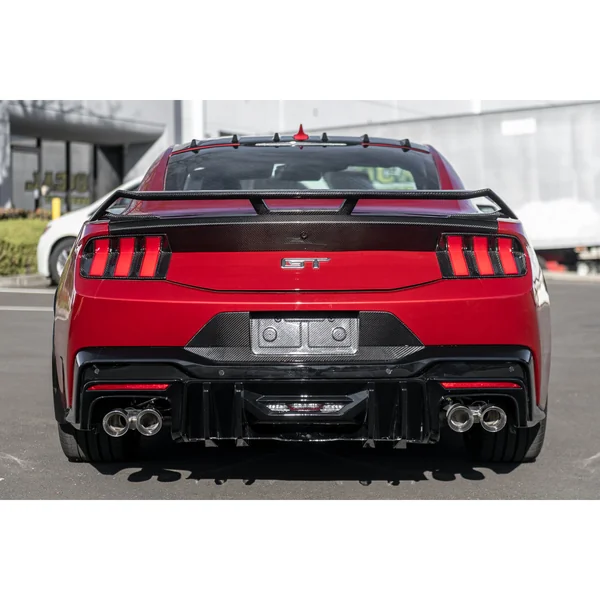 S650 Mustang V2 Package Rear Diffuser, Gloss Black2024-2026 Ford Mustang - Image 5