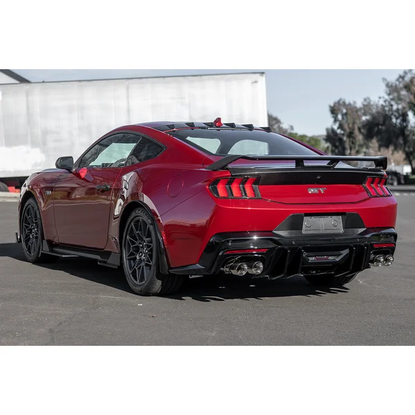 S650 Mustang V2 Package Rear Diffuser, Gloss Black2024-2026 Ford Mustang - Image 6