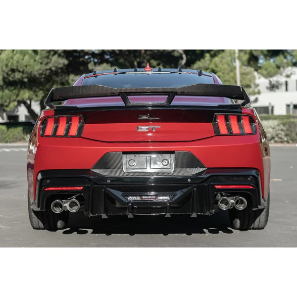 S650 Mustang V3 Package Rear Diffuser, Gloss Black2024-2026 Ford Mustang - Image 4